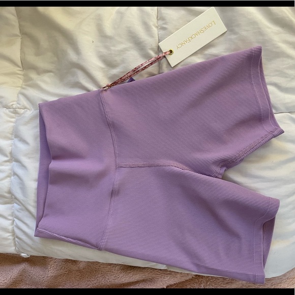 Love Shack Fancy X Beach Riot Biker Shorts - Picture 3 of 6